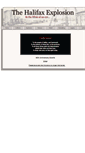 Mobile Screenshot of halifaxexplosion.org